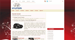 Desktop Screenshot of hyundaimanuals.org