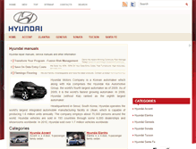 Tablet Screenshot of hyundaimanuals.org